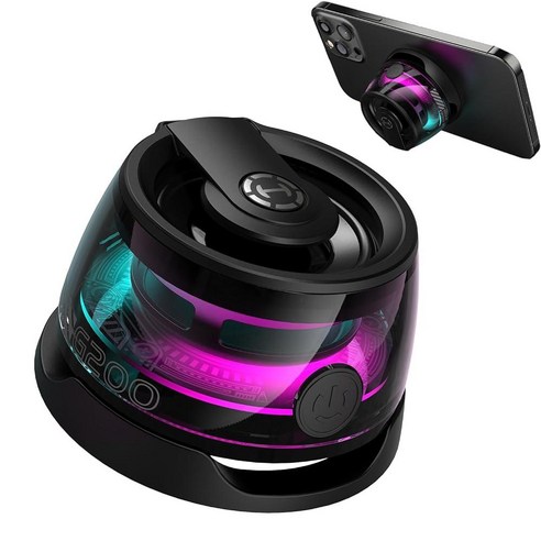 Edifier G200 Magnetic Bluetooth Speaker 5W Mini Speakers Wireless with Bluetooth 5.3 RGB Light Ga