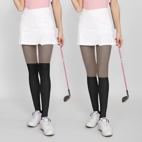 리앤베르 여성 골프 스타킹 투톤 팬티 스타킹 2p