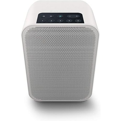 Bluesound 마샬 Pulse Flex 2i Bluetooth 지원 휴대용 무선 멀티룸 스마트 스피커 블랙 Alexa 및 Siri와 호환 가능, [02]하얀색