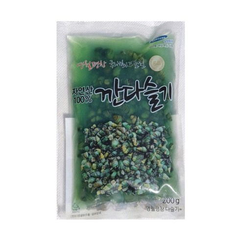 청정한 동강에서 잡은 자연산 깐다슬기, 자연산 깐다슬기 2..., 5개 - 다슬기 | 쿠팡