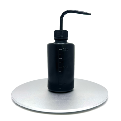 어나더 계량가능 물조리개 스퀴즈 물병, 250ml, 1개, black
