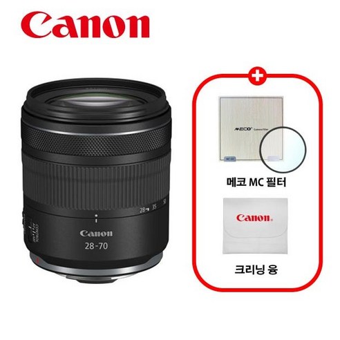 캐논 정품 RF 28-70mm F2.8 IS STM / 프리미엄 패키지/MCUV필터+극세사융 / TJ