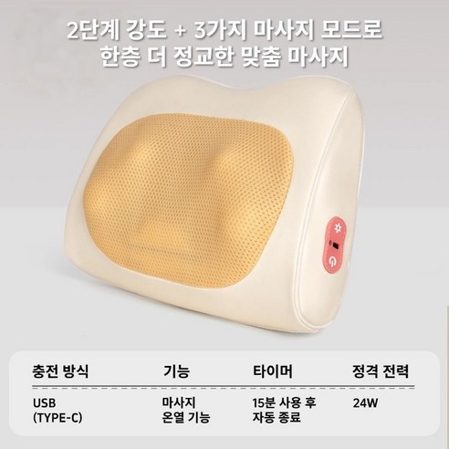 SERENDI 무선 마사지기로 집에서 즐기는 시원한 힐링!