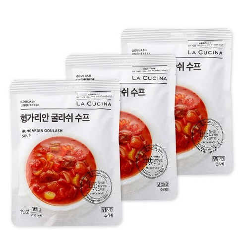 라쿠치나 헝가리안 굴라쉬 스프 160g, 17개