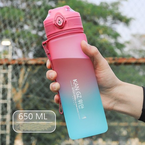 MEIISEO대용량 스포츠 물통 다기능 물병 휴대용 스포츠 물통 대용량 보온병, 650mlhotwaterM