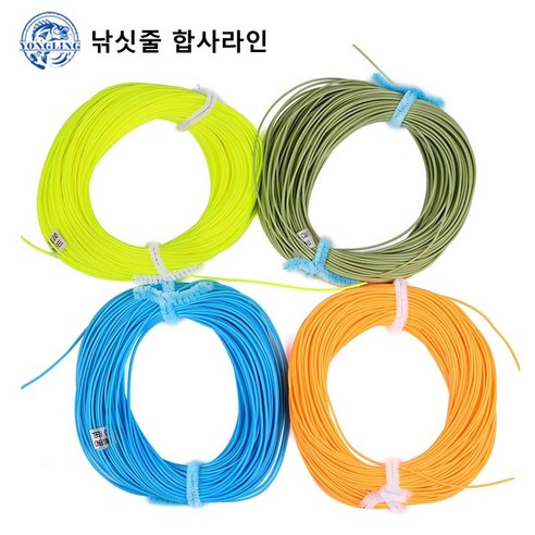 낚싯줄 합사라인 30.5M 비행 낚시 라인 다색 떠 다니는 물 라인 떠 다니는 물 무게 앞 여러 모델 메인 라인 플라이, 형광 황색, 1개