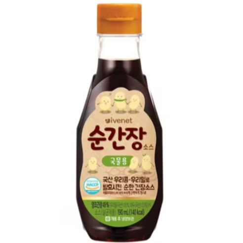 아이배냇 순 간장소스 국물용 190ml, 국물용, 190ml, 3개