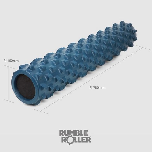 럼블롤러 RUMBLEROLLER 공식수입정품 하드폼롤러 마사지 돌기 필라테스폼룰러, RRMX227 55cm 엑스트라 블랙 럼블롤러풀사이즈폼롤러78cm