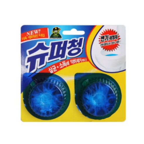 산도깨비 슈퍼청 변기세정제, 4개