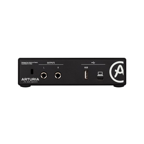 아투리아 미니퓨즈1 USB 오디오 인터페이스, Minifuse 1 Black