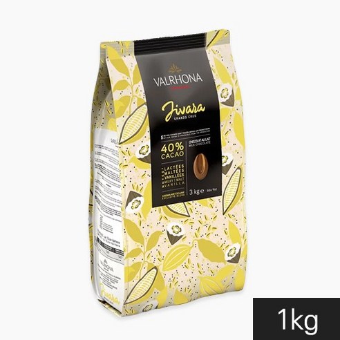 발로나 지바라라떼 밀크초콜릿40% 소분 1kg, 1개