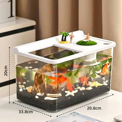 삭막한 일상에 생기를 더하는 나만의 작은 힐링 공간, FONOW 수족관 어항 세트