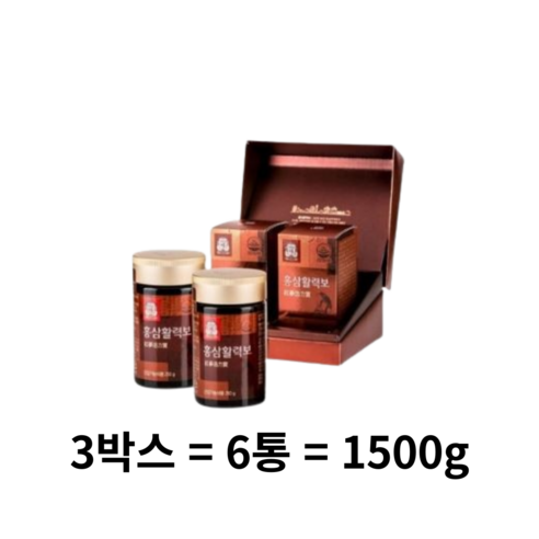 정관장 홍삼활력보, 250g, 2개