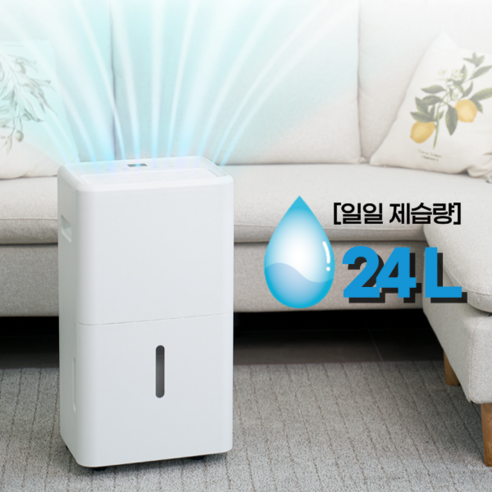 쾌적한 생활, [1등급] 24L 대용량 제습기로 완성하세요!