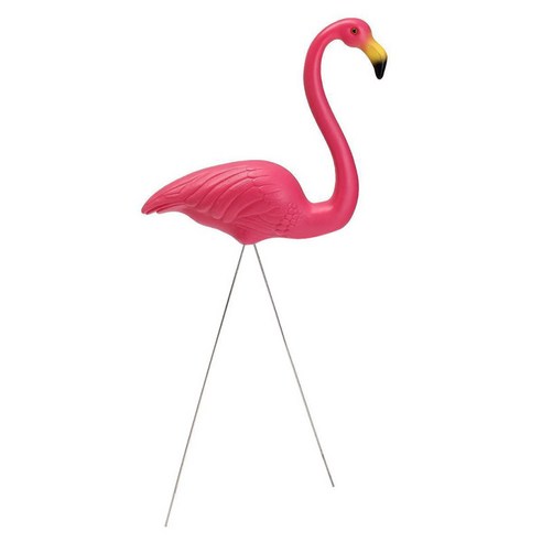 1 pcs 핑크 플라스틱 플라밍고 야드 정원 잔디 아트 장식품 장식을 찾고, Flamingo 고는 핑크 봐
