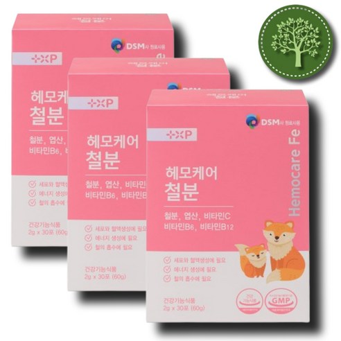 비린맛 없이 맛있게 즐기는 빈혈 어지러움 에 흡수율 높은 식물성 리포퍼 철분 헤모케어, 1박스, 30정
