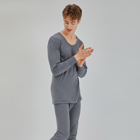 [인기ㅣ강추] TRY 남성용 순면내복 히트업 동내의 상하의 세트 [최신ㅣ추천상품 입니다]