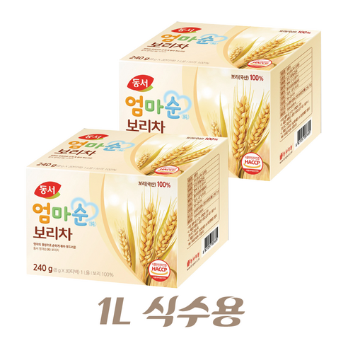 동서 엄마순 보리차, 240g, 2개