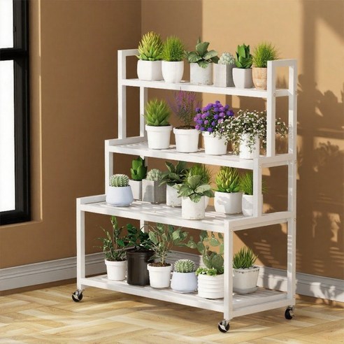 좁은 베란다를 넓게 SengsoHome 화분정리대로 해결