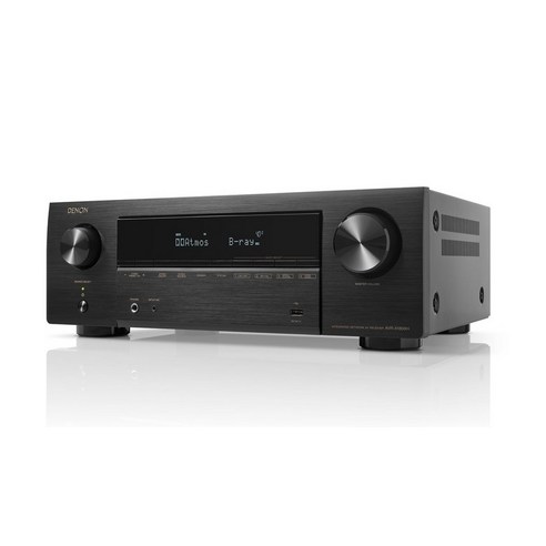 Denon AVR-X1800H AV 7.2ch 8K Ultra HD HDR10+ eARC AVR-X1800HK 데논 서라운드 리시버