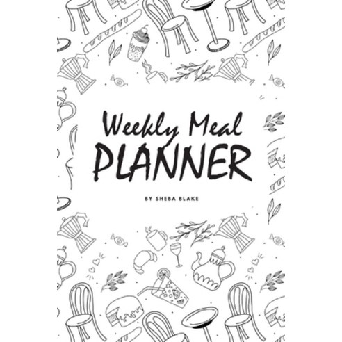 Weekly Meal Planner (6x9 Softcover Log Book / Tracker / Planner) Paperback, Sheba Blake Publishing, English, 9781222287226