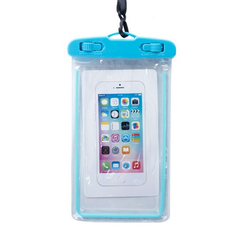 FULE 매우 유용한 홈 가제트2246 유니버설 발광 휴대 전화 방수 가방 야외 포켓 래프팅 다이빙 커버 수중 사진 방수 가방, 푸른, 99% 휴대폰에 적합