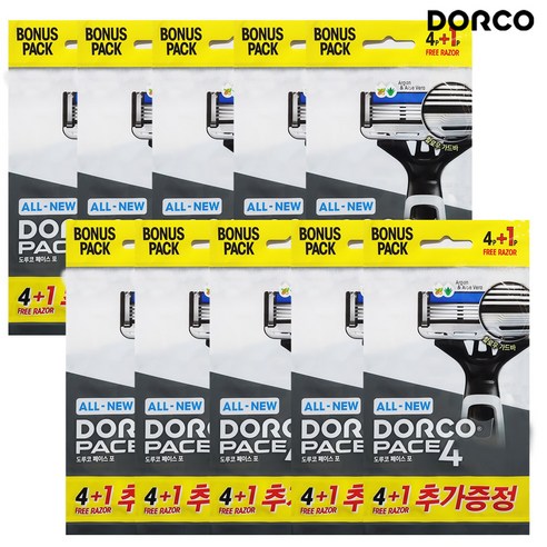도루코 올뉴 도루코 페이스4 면도기, 1개입, 1세트