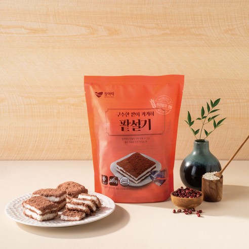 창억떡 창억 팥설기 개별포장떡, 1개, 500g Best Top3