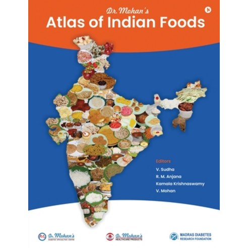 (영문도서) Atlas of Indian Foods Paperback, Notion Press, English, 9798894752648