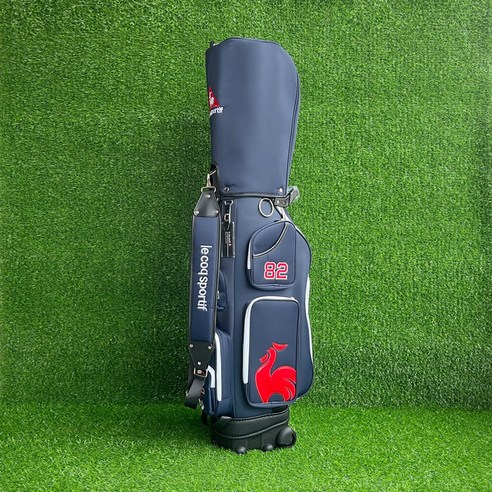 프랑스 빅 콕 골프 가방 내구성있는 나일론 헝겊 가방 풀리로드 남녀 골프 가방