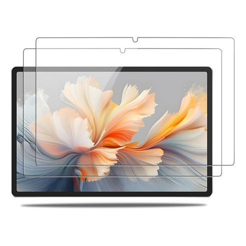 레노버 요가탭 플러스 AI 12.7 패드 방탄 강화유리 액정보호필름2장 케이스나라 TB-520FU Lenovo Yoga Tab Pad Plus Pro, 1세트(1+1=2장)