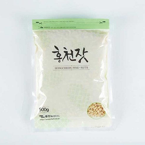 홍천잣 지퍼백, 백잣, 1개 - 잣 | 쿠팡