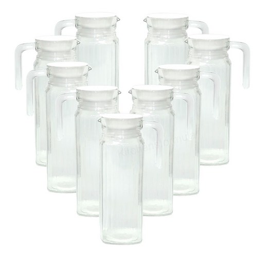 아메르 냉장고 손잡이 유리물병 1100ml, 20개
