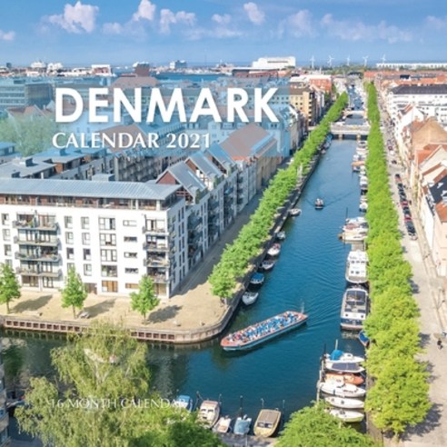 Denmark Calendar 2021: 16 Month Calendar Paperback, Independently Published