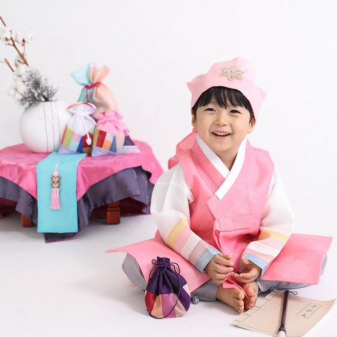 예화 좋은아이들 남아한복 정연산호