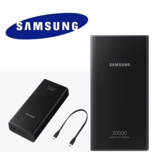 삼성전자  삼성전자 정품 PD 대용량 초고속 충전 보조배터리 25W 20000mAh EB-P5300