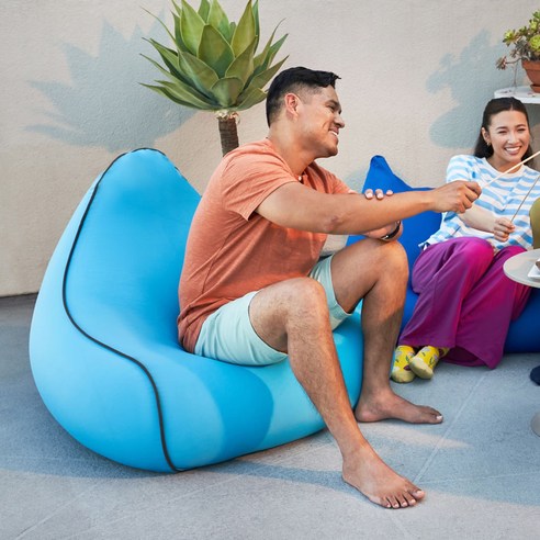 안락함과 스타일을 모두 갖춘 당신의 공간, 요기보 줄라 라운저 스탠다드 1인용 빈백 소파 요기보빈백