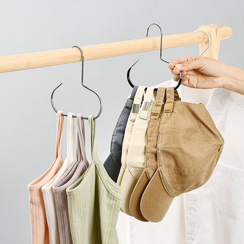 구디푸디 스카프 정리 링 옷걸이로 당신의 옷장을 예술 작품으로 승화시키세요.