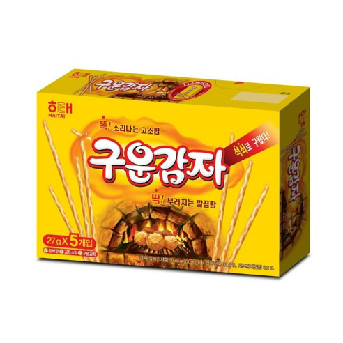 해태제과 구운감자, 135g, 5개