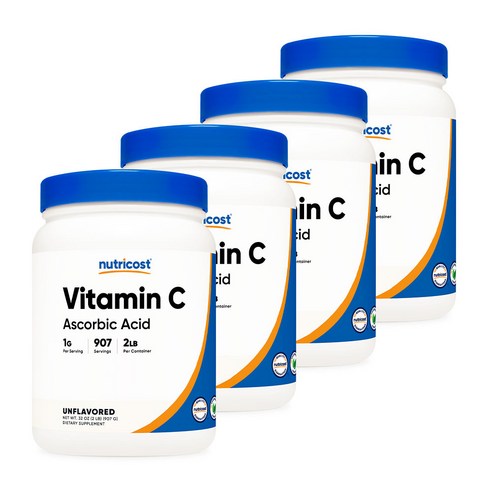 [OKㅣ강추] 비타민 C 파우더 2lb 4병 [OKNOWㅣ추천상품]