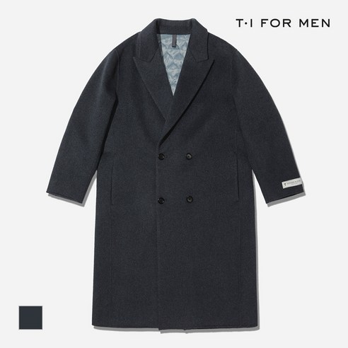 [T.I FORMEN] TUNED 캐시혼방 핸드메이드 더블 코트 익스탠드 _M228MCT7