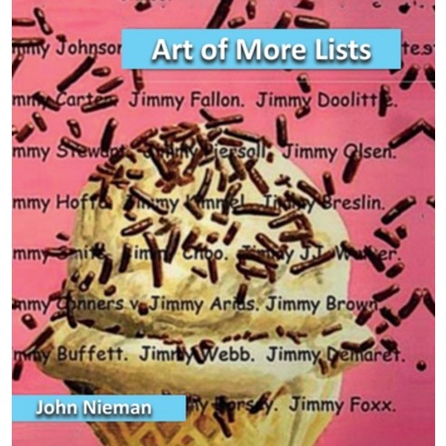 Art of More Lists Hardcover, Pageturner, Press and Media