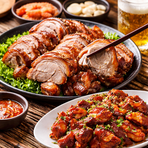 직화 무뼈 불족발 300g 매콤 쫄깃 야식 안주 간편요리, 3개, 300g