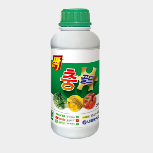 친환경 모두싹 충골드 청벌레 담배나방 노린재 총체, 1개, 1개입