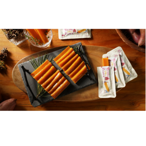 봄날의 달콤한 유혹, 60kcal 군고구마바