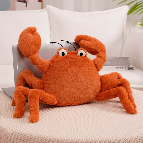 가재 랍스타 꽃게 봉제 인형, Crab 60cm