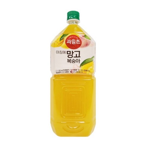 해태 과일촌 아침에 망고복숭아, 24개, 2L