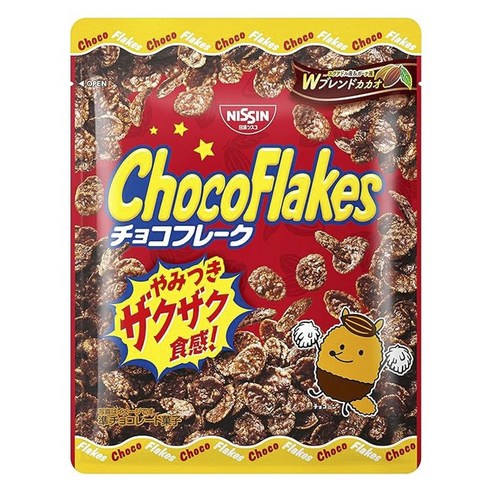 닛신 초코 플레이크, 1개, 70g