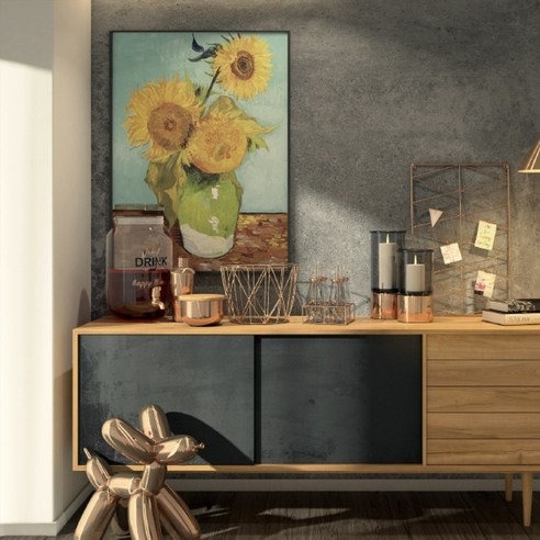 반고흐의 고흐 해바라기 명화, 거실을 밝히다 해바라기그림