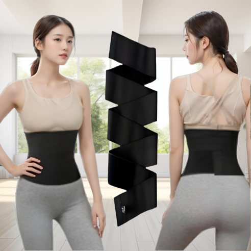 숨 막히는 라인, 이제 편안하게! 설봉이네 코르셋 복대 솔직 후기 운동복대